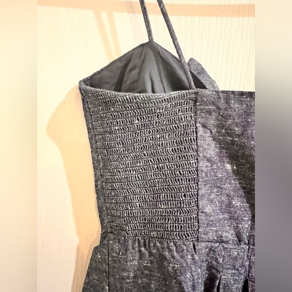 FINAL PRICE DROP Madewell Chambray Tie-Front Cutout Cami Dress - Picture 5 of 14